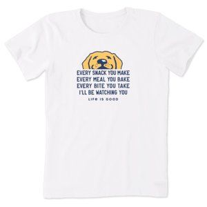 NWT Life is Good Dog t-shirt - Women's